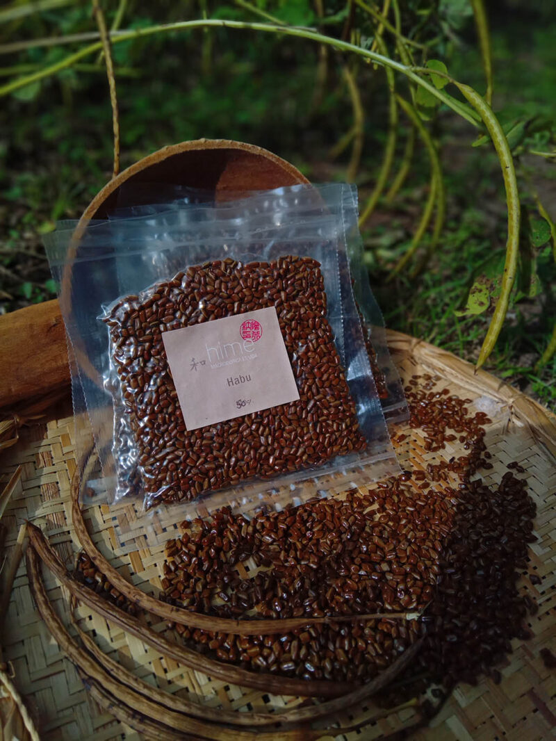 Semillas de habú para preparar té